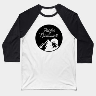 Pacific Northwest Sunset Baseball T-Shirt